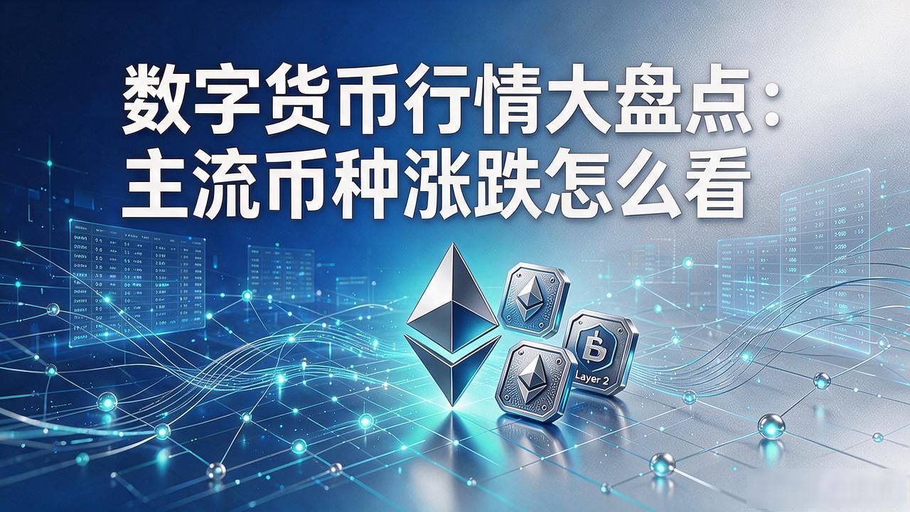 数字货币行情大盘点：主流币种涨跌怎么看