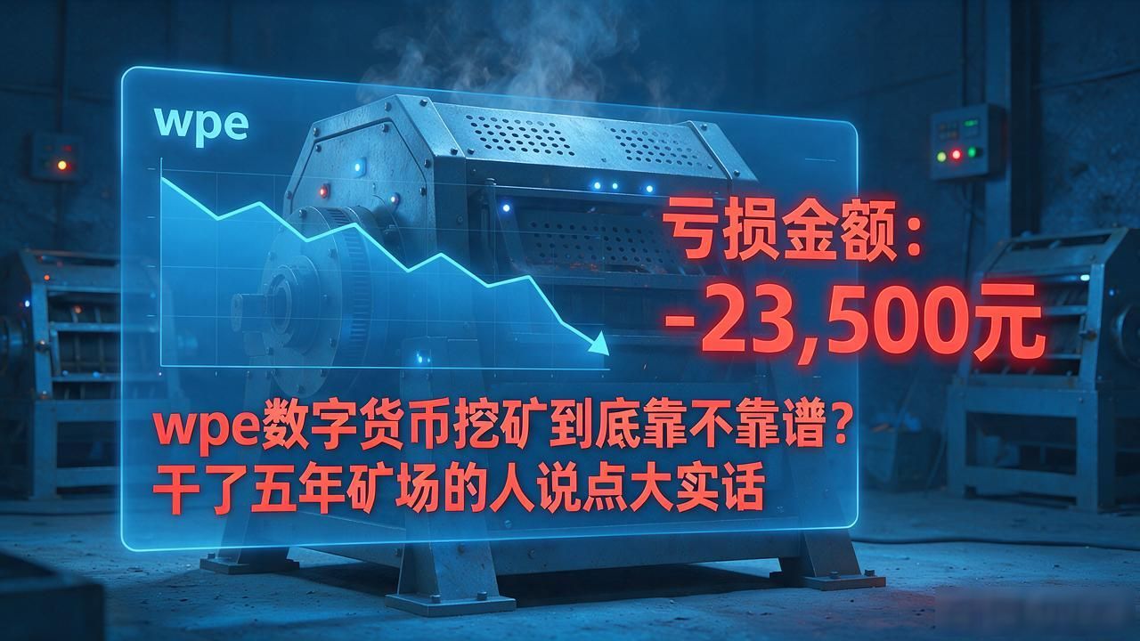 wpe数字货币挖矿到底靠不靠谱？干了五年矿场的人说点大实话