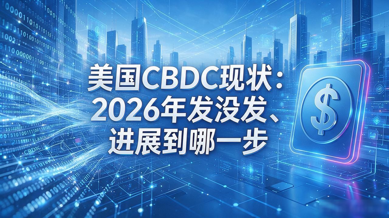 美国CBDC现状：2026年发没发、进展到哪一步