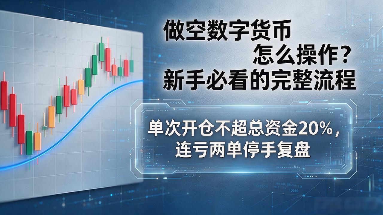 做空数字货币怎么操作？新手必看的完整流程