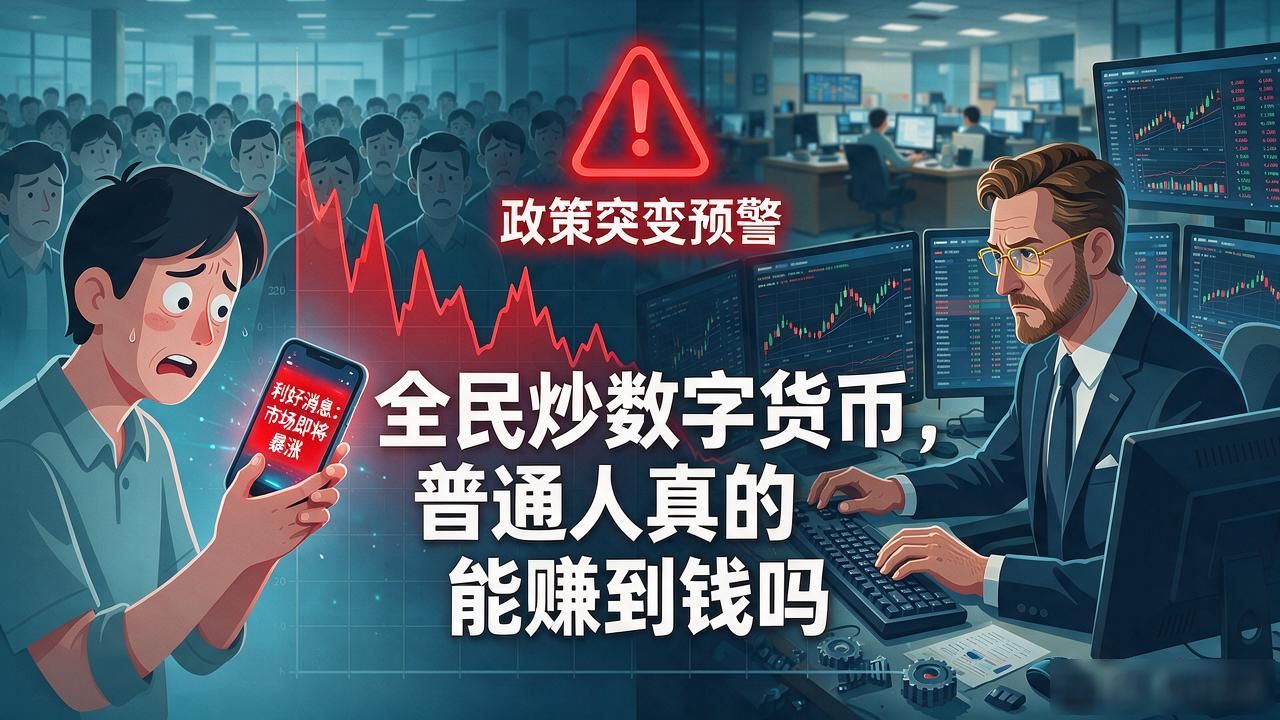 全民炒数字货币，普通人真的能赚到钱吗