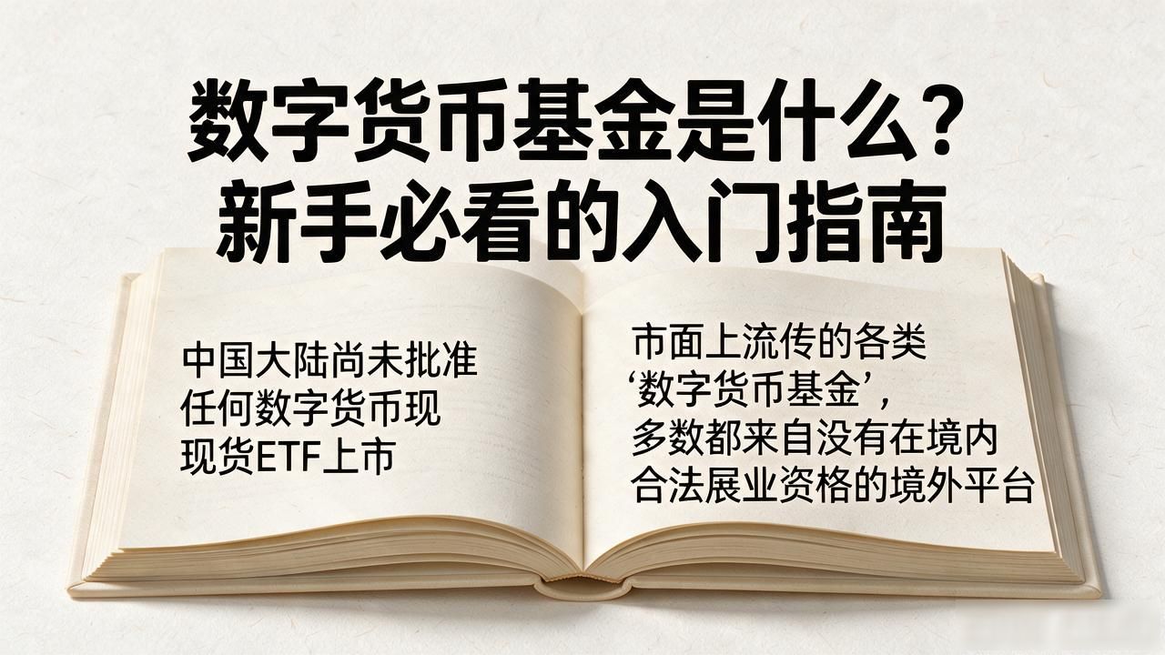 数字货币基金是什么？新手必看的入门指南