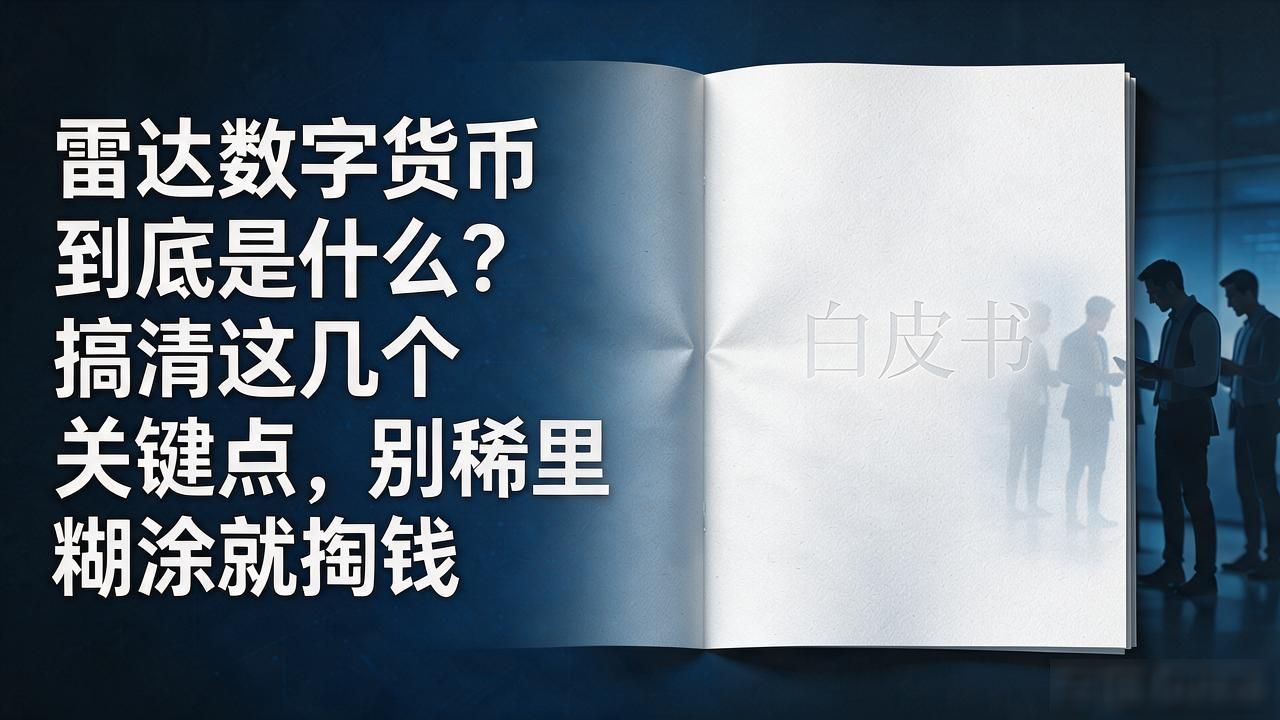 雷达数字货币到底是什么？搞清这几个关键点，别稀里糊涂就掏钱