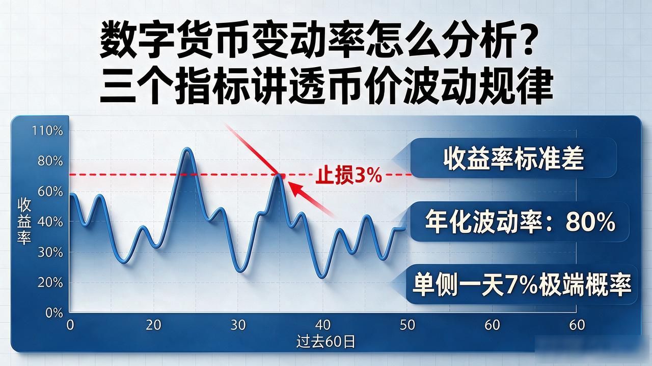 数字货币变动率怎么分析？三个指标讲透币价波动规律