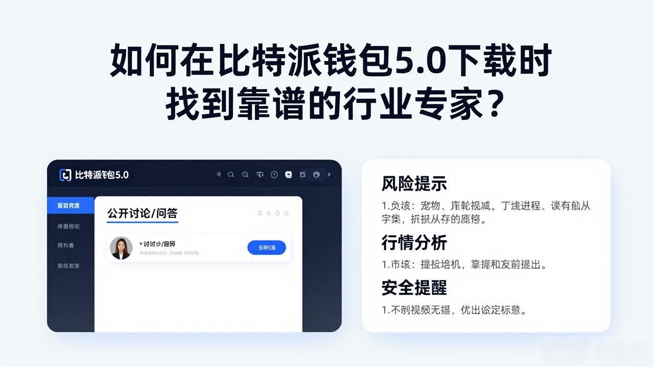 社区专家推荐_比特派钱包5.0 寻找行业专家_如何在比特派钱包5.0官方下载中寻找行业专家?