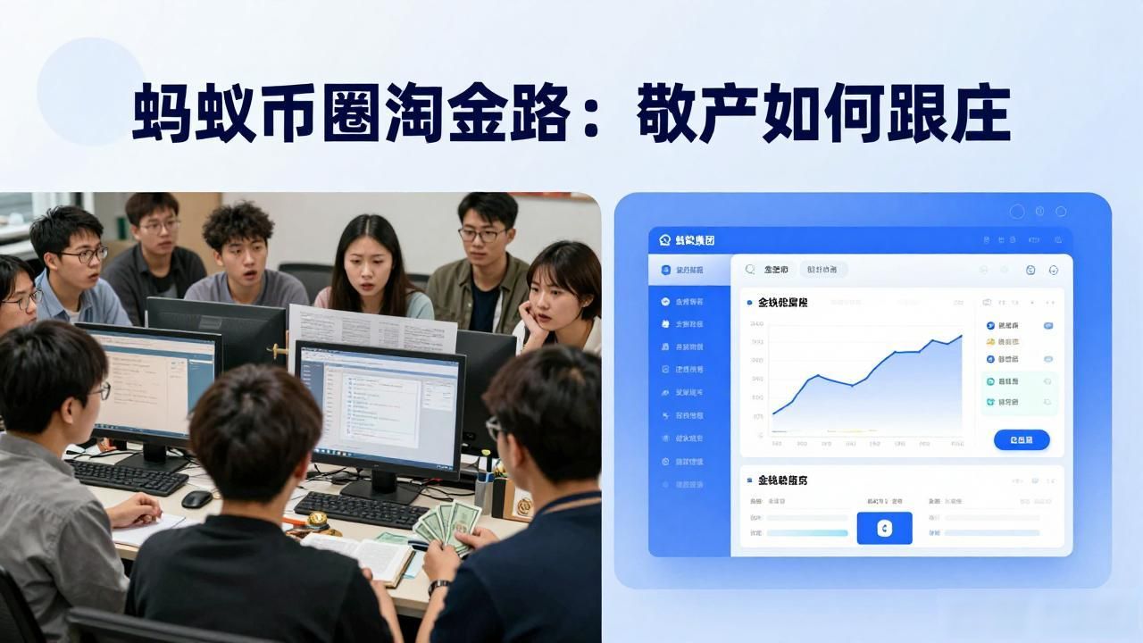 蚂蚁币圈淘金路：散户如何跟庄