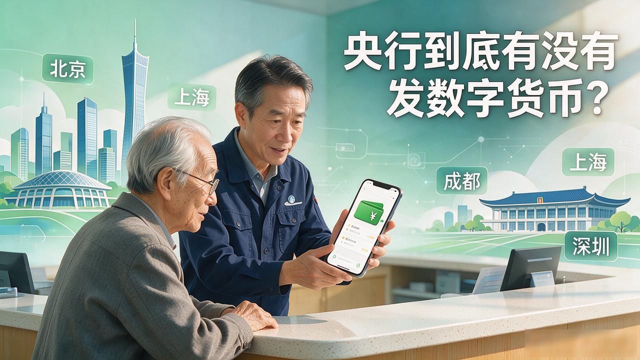 央行到底有没有发数字货币？在银行柜台待了十五年，我跟你交个底