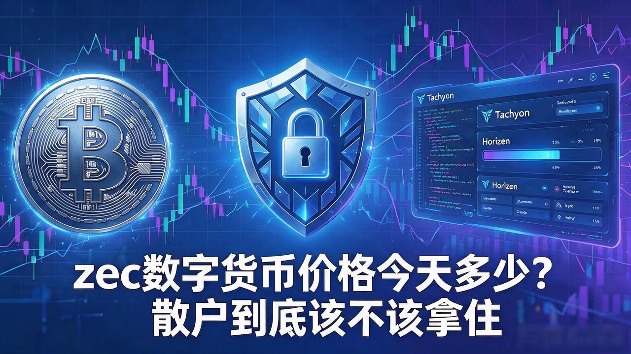 zec数字货币价格今天多少？散户到底该不该拿住