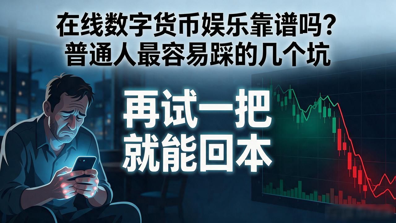 在线数字货币娱乐靠谱吗？普通人最容易踩的几个坑