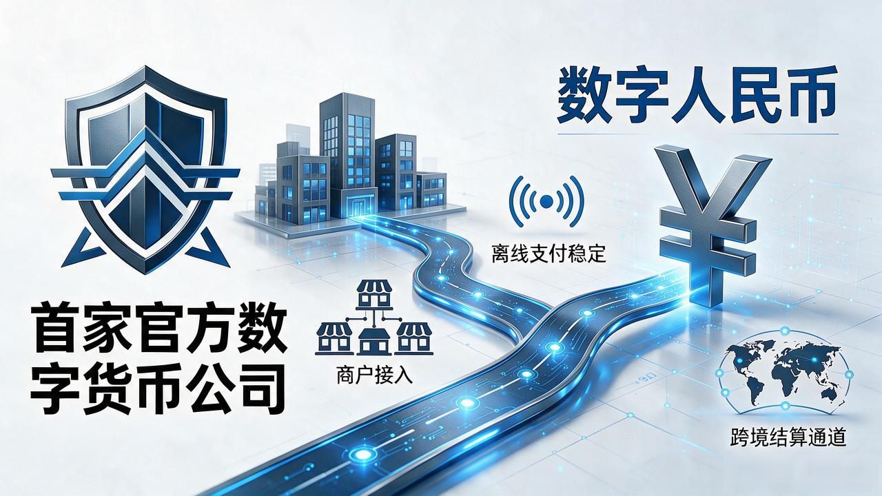 首家官方数字货币公司正式揭牌，它和数字人民币到底是什么关系